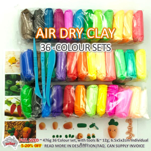 Air Clay 36 COLOUR PACK