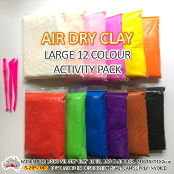Buy BLUE SEED Air Dry Clay,modelling clay art kids gifts+small