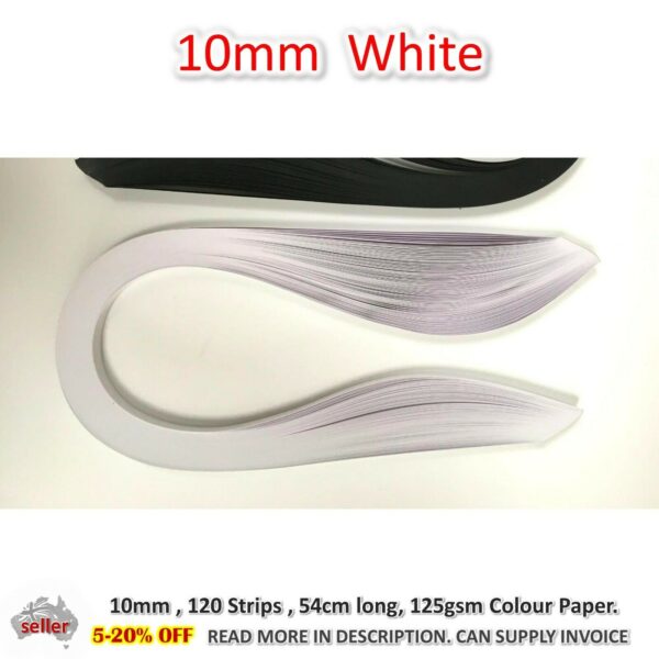 10mm PAPER QUILLING STRIPS